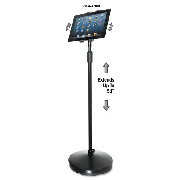 Tablet Floor Stand,black (1 Units In Ea)