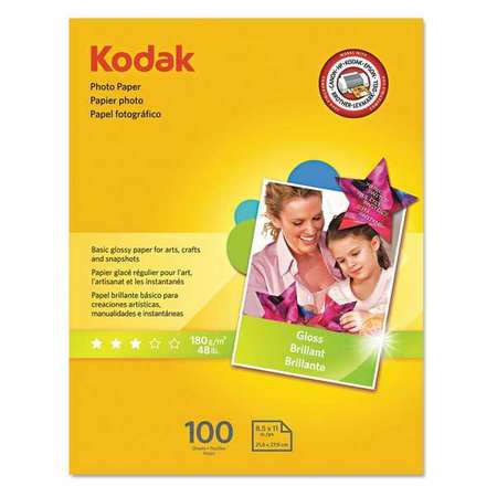 Photo Paper,glossy,8.5x11,pk100 (1 Units