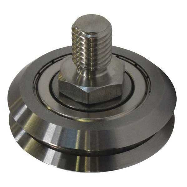 Guide Wheel, Stud, Concentric, Size 4