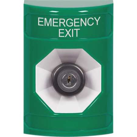 Emergency Exit Push Button,green,spst (1
