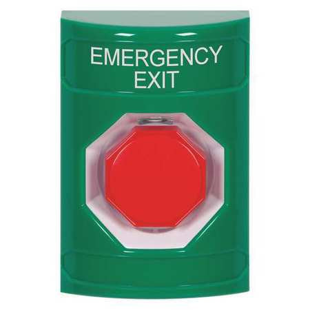 Emergency Exit Push Button,green Color (