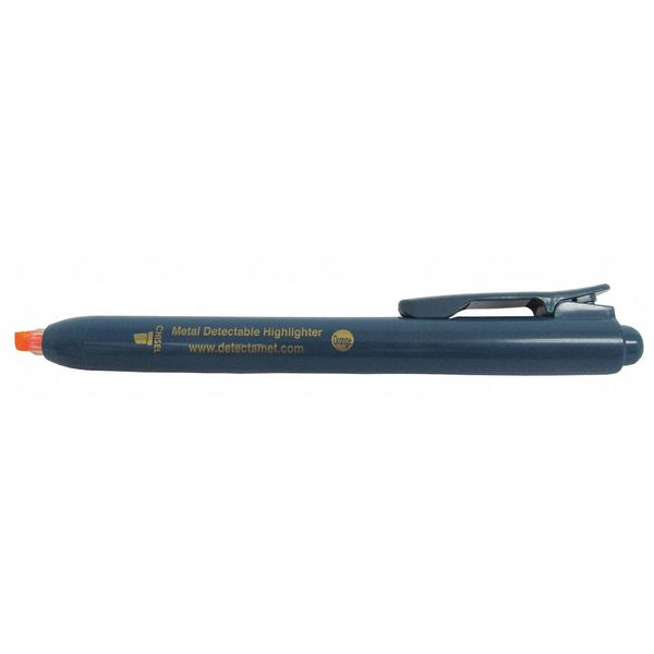 Detectable Highlighter, Pink Ink, Chisel Tip, PK5