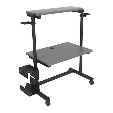 Desk,vc Series 36" W,gray Top (1 Units I