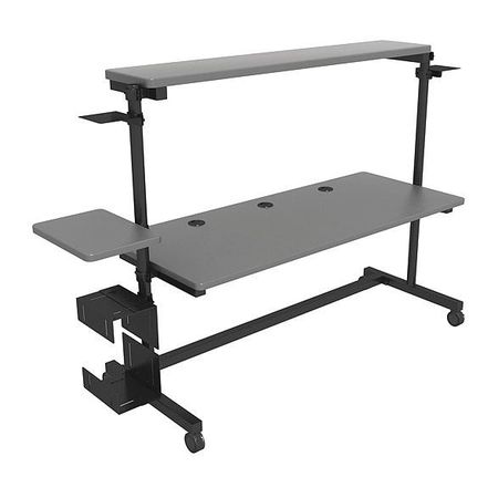 Desk,vc Series 60" W,gray Top (1 Units I