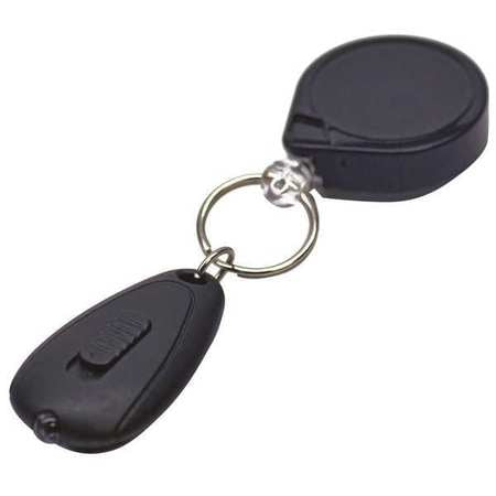 Key Chain,36" L,black,3/4" Ring Dia. (1