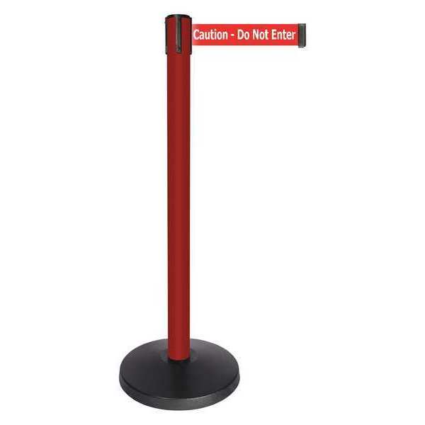 Barrier Post,caution - Do Not Enter Belt
