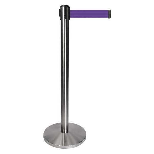 Barrier Post,gray Post,purple Belt (1 Un