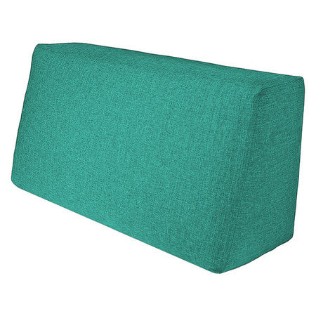 Back Pillow,17" Wx29" H,green Upholstery