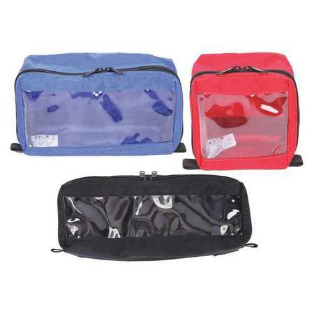 Pouch Kit,blue/black/red,13" L (1 Units