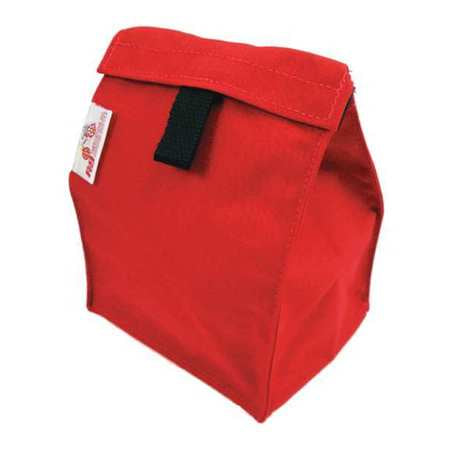Air Mask Bag,red,7" L (1 Units In Ea)