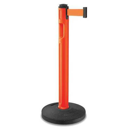 Barrier Post,38-1/4" H,orange (1 Units I