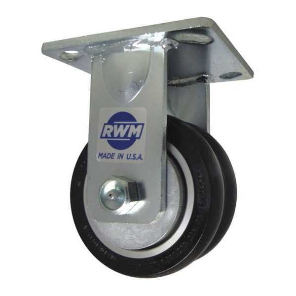 Plte Caster, Rgd, Poly, 4