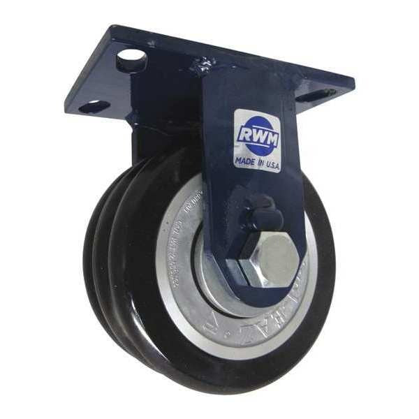 Plte Caster, Rgd, Poly, 6