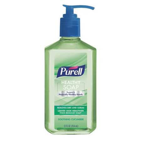 Liquid Hand Soap,12 Oz.,cucumber,pk12 (1