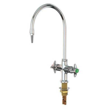 Laboratory Faucet,knob Handle,12-1/4"h (