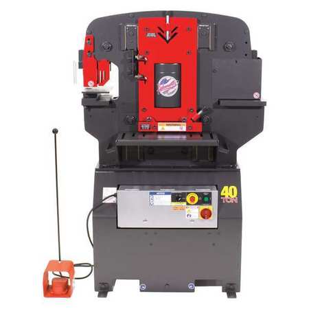 Ironworker,23a,1 Phase,5 Hp,230v,40 Tons