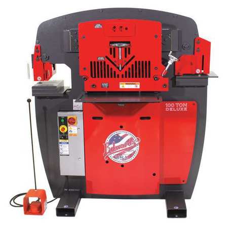Ironworker,1 Phase,10 Hp,230v,95 Tons (1