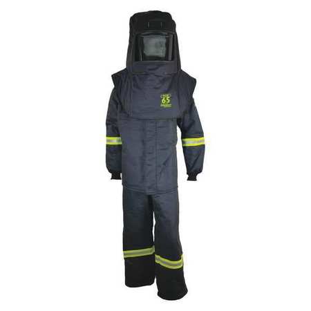 Arc Flash Suit Kit,gray,l (1 Units In Ea