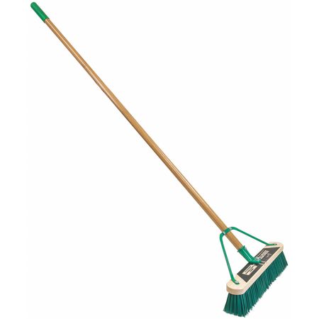 Push Broom,head And Handle,18",green (1