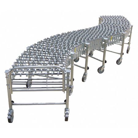 Skate Wheel Conveyor,flexible,steel (1 U