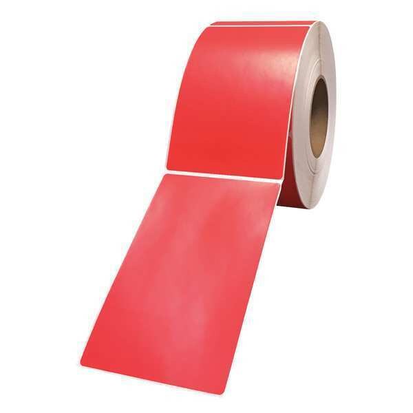 Label,red,6" H,pk4 (1 Units In Pk)