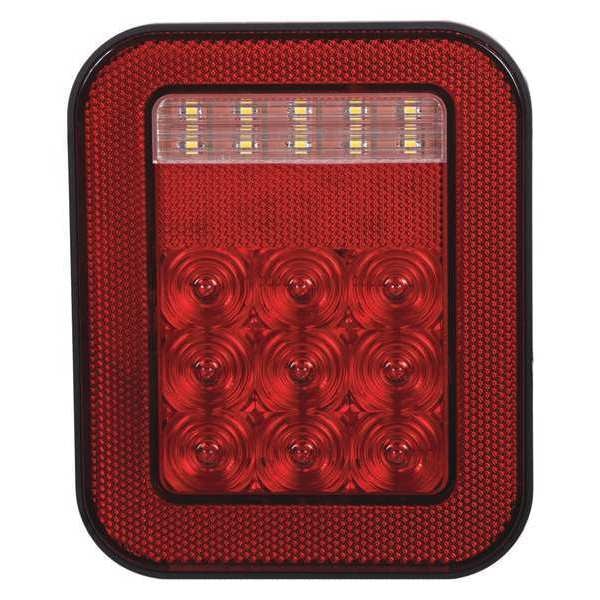 Stop/Turn/Tail Light, Red, 1-13/32