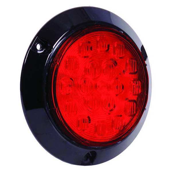 Stop/Turn/Tail Light, Red, 3/4