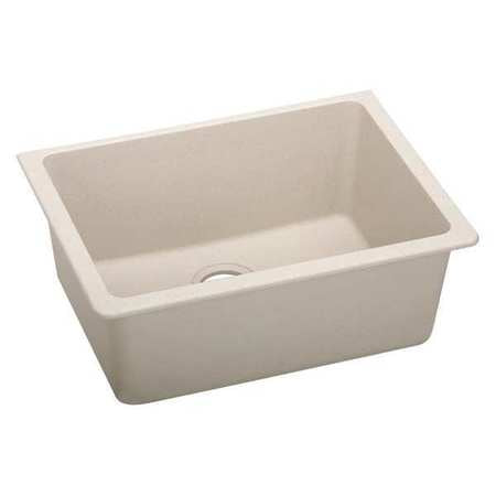 Sink Quartz,1 Bowl,25x22 Bisque (1 Units