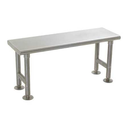 Gowning Bench,electropolished,12"wx36"l