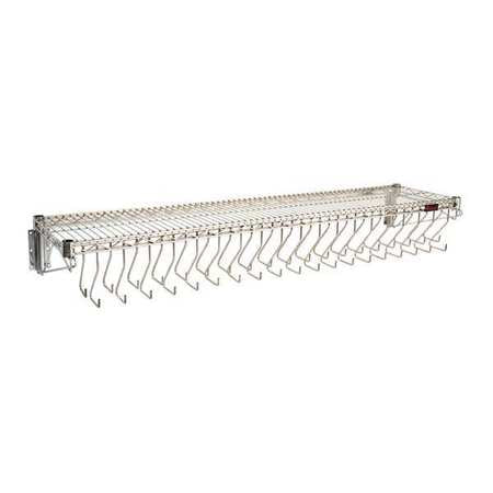 Wall Mounted,gowning Rack,ep,24"wx48"l (