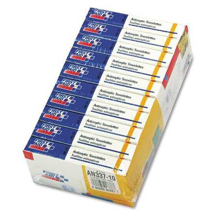 First Aid Antiseptic Wipe Refill,pk100 (