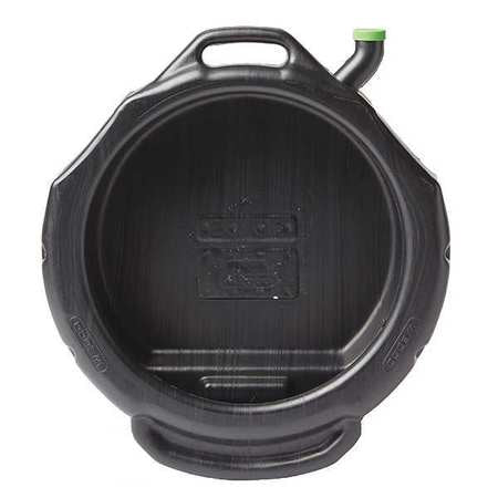 Round Drain Pan,open,16 Qt. (2 Units In