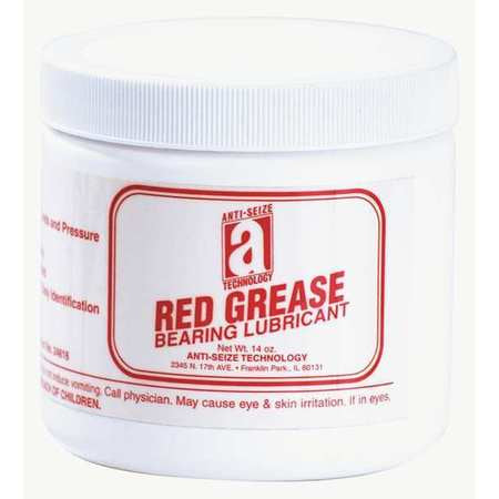 Red Grease Bearing Lubricant,14oz.,can (