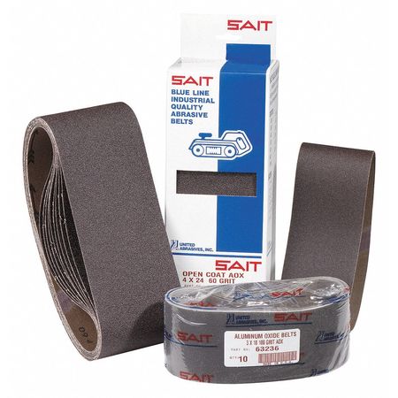 SAIT, Sanding Belt,1/2x12,1a-x 40,pk10