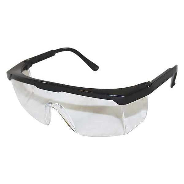 Safety Eyewear Adjustable Black (12 Unit