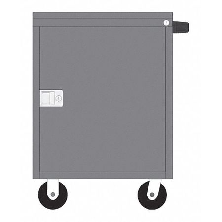 Mobile Cabinet 24",door,smoke Gray (1 Un