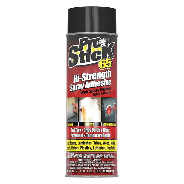 Pro Stick 65,web Spray,adhesive,17 Oz. (