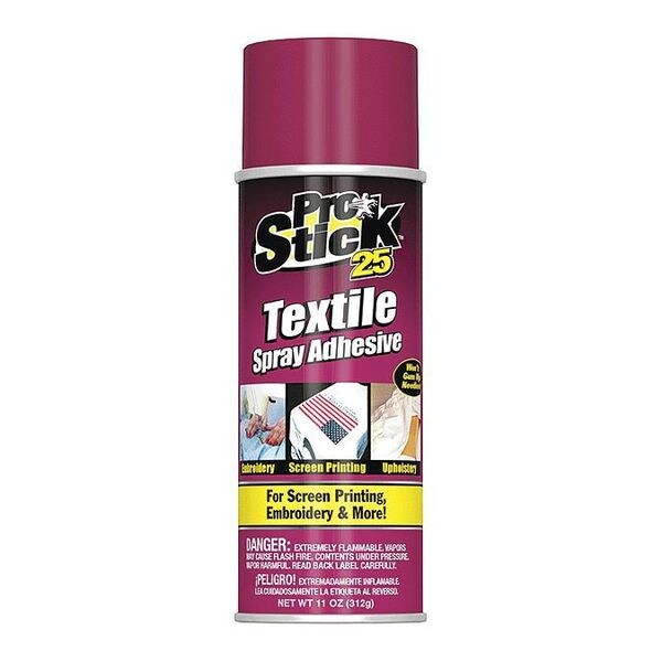 Pro Stick 25,textile Spray,adhesive,11oz