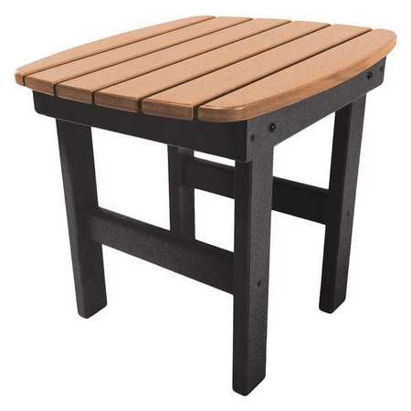 Side Table,black Cedar,19-1/2"x17"x18.5"