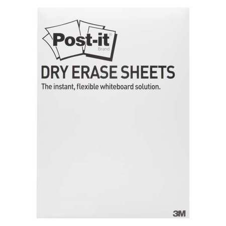 Dry Erase Sheets,11"x15.375",15 Shts,pk4