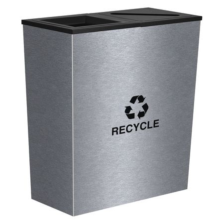 Receptacle,2 Stream,36 Gal.,ss (1 Units