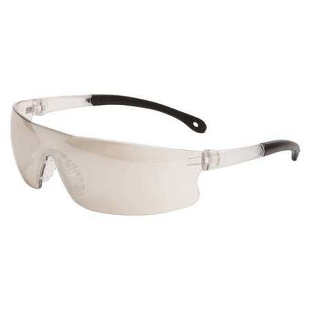Safety Glasses,clear Frame,in/out,mirror