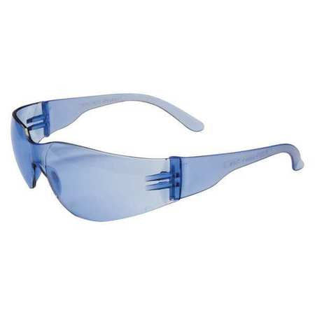 Safety Glasses,blue Frame,light Blue (7