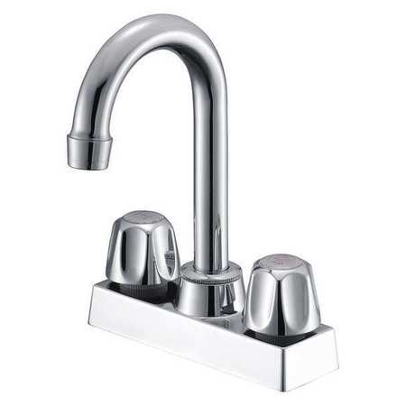Faucet Bar,compress,2 Metal Handl,chrome