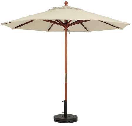 7ft Wooden Market Umbrella,sand (1 Units
