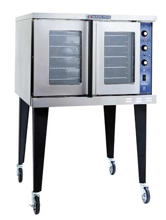 Electric Convection Oven,single,l 38 1/4