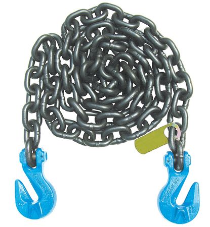 1/2 Grade 100 Tagged Recovery Chain 15ft