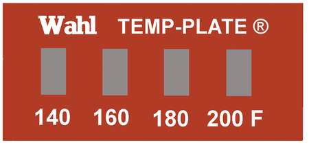 Non-rev Temp Indicator,mylar,pk10 (1 Uni