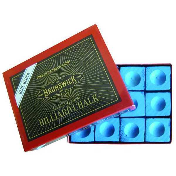 Billiards Chalk, Blue,pk144 (1 Units In