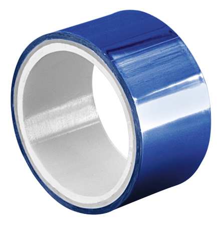 Metalized Film Tape,blue,1/2in X 5yd (1